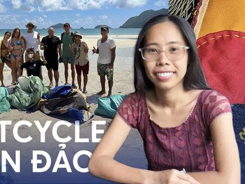 Founder Netcycle Côn Đảo: Ngày làm việc 12 tiếng, cặm cụi nhặt "lưới ma" đan túi, mang hình ảnh Việt Nam đi khắp thế giới