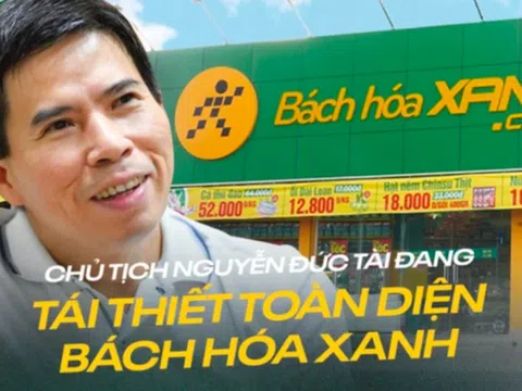 Đại gia Nguyễn Đức Tài nói về tham vọng 10 tỷ USD của Bách Hóa Xanh: ‘Khác biệt không nằm ở việc nhận ra xu hướng trước, mà ở khả năng thực thi và chiếm lĩnh thị phần’