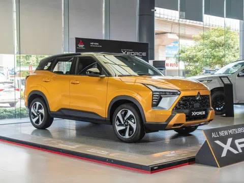 Mitsubishi Xforce HEV ấn định ra mắt tháng 3 tới: Về Việt Nam đấu Yaris Cross HEV bằng máy xăng 1.6L kèm mô-tơ điện