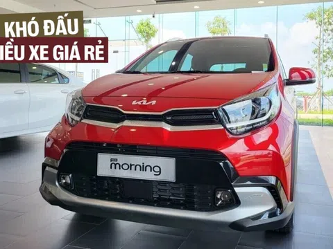 Kia Morning chỉ còn 2 bản tại Việt Nam trước sự cạnh tranh của nhiều xe giá rẻ: Giá từ 349 triệu, vẫn giữ số sàn