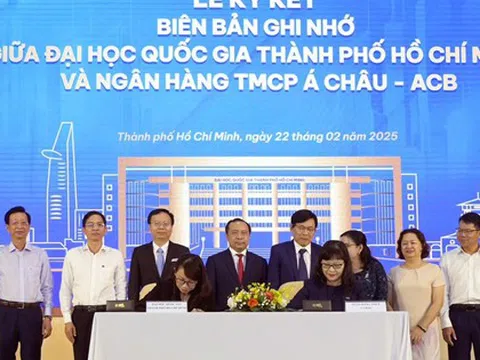 Sau "Ngôi nhà đầu tiên" cho người trẻ, ACB tiếp tục triển khai gói vay ưu đãi cho sinh viên Đại học Quốc gia TPHCM