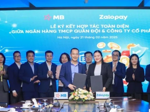 MBBank 'bắt tay' Zalopay mở rộng hệ sinh thái số