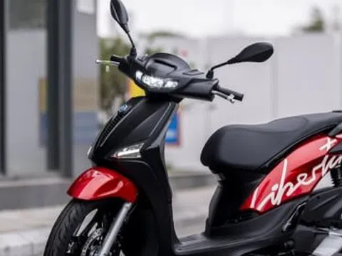 Piaggio Liberty 2025 bắt đầu xuất hiện, có cả phiên bản dành cho GenZ