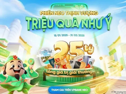 VPBank tặng hàng triệu quà tặng hấp dẫn cho khách hàng tham gia Phiên Tết Thịnh Vượng, Lộc Xuân Như Ý