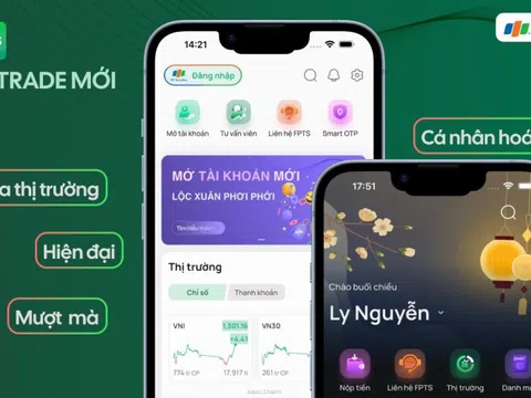 Chứng khoán FPT (FPTS) chính thức ra mắt ứng dụng giao dịch mới: EzTrade