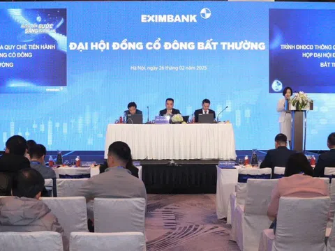 ĐHĐCĐ bất thường Eximbank: 281 cổ đông tham dự, lộ diện 3 thành viên mới của Ban Kiểm soát