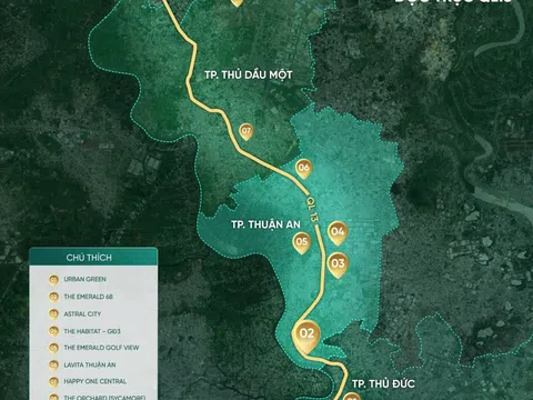 “Soi” giá căn hộ dọc QL13 - tuyến đường nghìn tỉ sắp mở rộng tại khu Đông TPHCM