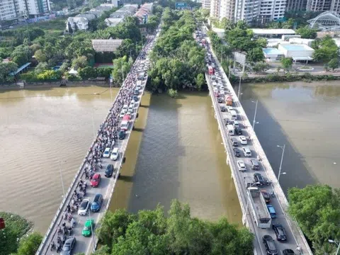 Con đường dài 14km tại khu Nam Tp.HCM sắp mở rộng lên 10 làn xe, người dân “rộng lối” vào trung tâm thành phố