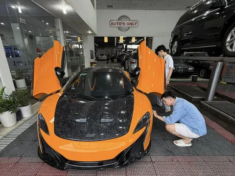 Garage ‘khám’ chiếc McLaren 650s xôn xao MXH: ‘Chủ chưa từng đưa xe tới để kiểm tra mua bán, phải làm hơn 170 hạng mục mới kết luận được’