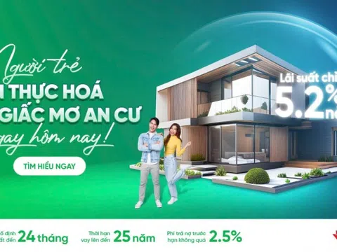 Sở hữu ngôi nhà mơ ước dễ dàng với lãi suất ưu đãi chỉ từ 5,2%/năm từ VPBank