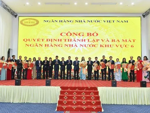 Thành lập Ngân hàng Nhà nước khu vực 6 (Hải Phòng, Hải Dương, Hưng Yên, Quảng Ninh, Thái Bình), bà Nguyễn Thị Dung làm Quyền Giám đốc