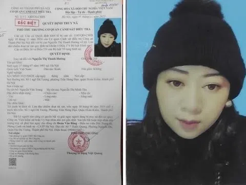Khởi tố, truy nã Nguyễn Thị Thanh Hường