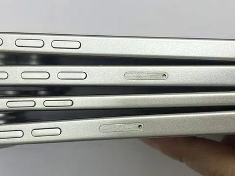 iPhone 17 Air mỏng đến mức gần bằng… nút bấm