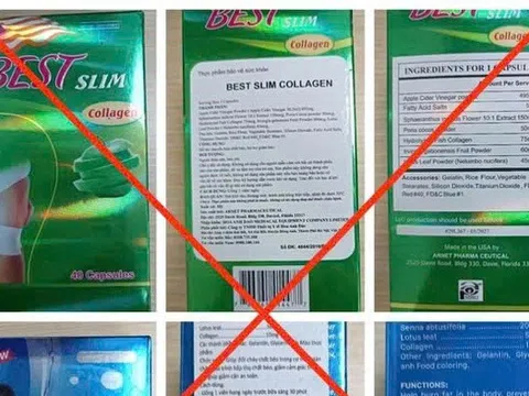 Gỡ bỏ quảng cáo sản phẩm Dáng Xuân Phục Linh Gold và Best Slim Collagen do chứa chất cấm