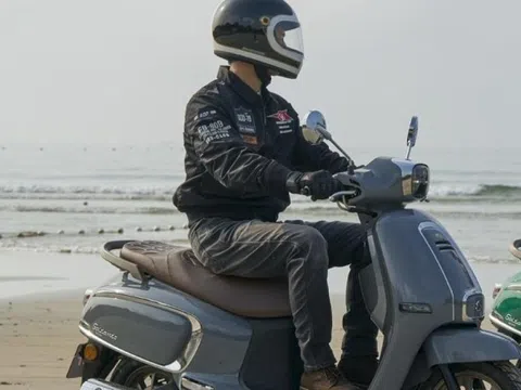 Làn gió lạ giữa thị trường xe ga: Giá chỉ 35 triệu, thiết kế sành điệu không kém cạnh Vespa