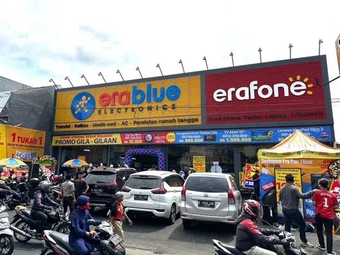 Chuỗi điện máy tại Indonesia của Thế giới di động lần đầu tiên cán mốc 100 cửa hàng, doanh thu lũy kế vượt 150 triệu USD