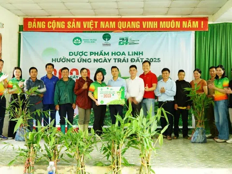 Dược phẩm Hoa Linh hành động vì môi trường, hướng tới mục tiêu phát triển bền vững