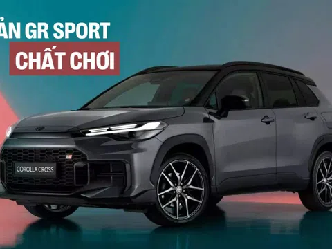 Toyota Corolla Cross 2026 ra mắt: Đèn LED mới, mâm mới, màn hình lớn, máy hybrid mạnh hơn, có bản thể thao, về Việt Nam dễ hot