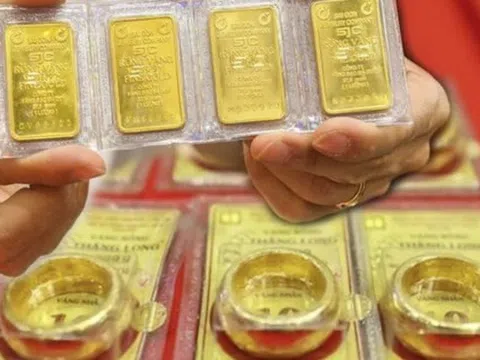 Sáng 9/5: Giá vàng nhẫn, vàng miếng đồng loạt giảm mạnh