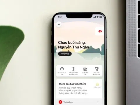 Từ 11/5, khách hàng sử dụng thiết bị này sẽ không thể truy cập ứng dụng Techcombank