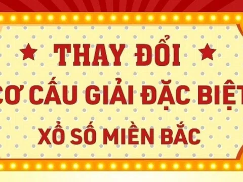 Từ 1/4 đến 30/9, Xổ số miền Bắc cắt giảm 25% tổng giá trị giải đặc biệt