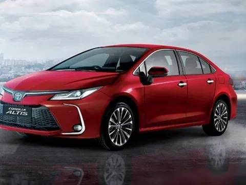 Toyota Corolla Altis 2025 trang bị hybrid dẫn động 4 bánh, giá chỉ ngang xe hạng B tại Việt Nam