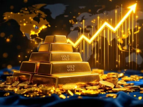 Giá vàng bật tăng sau cú rơi mạnh