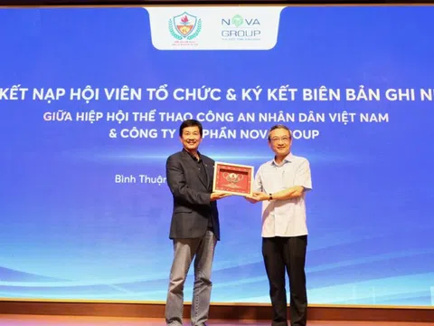 NovaGroup đồng hành cùng thể thao Công an nhân dân