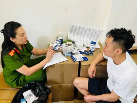 Công an phá chuyên án làm giả sản phẩm chăm sóc sức khỏe quy mô lớn nhất cả nước: Hơn 100 tấn hàng do dược sĩ Tiến tự điều chế, gắn mác Mỹ, Pháp