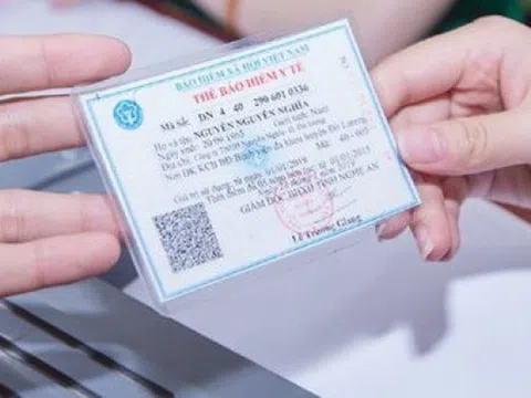 Từ ngày mai, chính thức dừng cấp thẻ bảo hiểm y tế giấy