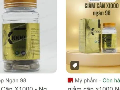 Cơ quan chức năng vào cuộc kiểm tra sản phẩm giảm cân của Ngân 98