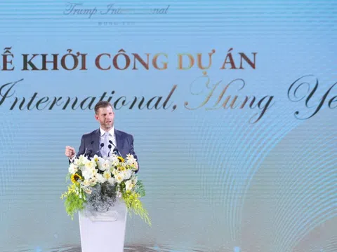 Dự án 1,5 tỷ USD tại Hưng Yên mà con trai ông Trump hứa sẽ khiến thế giới phải 'ghen tị': Được thuê đất tới 2075, hoàn thành trong 2 năm
