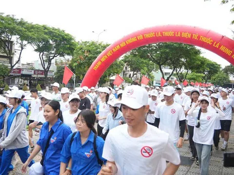Hơn 1.000 đoàn viên thanh niên lan tỏa thông điệp "vạch trần sự hấp dẫn giả tạo" của thuốc lá