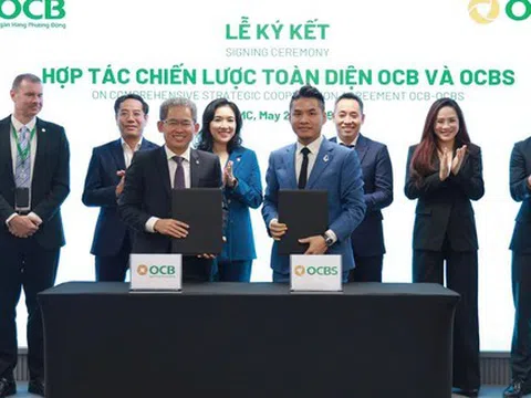 OCB ký kết hợp tác chiến lược toàn diện cùng Công ty chứng khoán OCBS