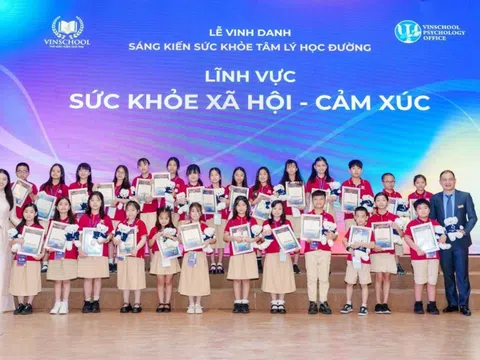 5.500 sáng kiến sức khỏe tâm lý: Học sinh Vinschool làm chủ hạnh phúc học đường