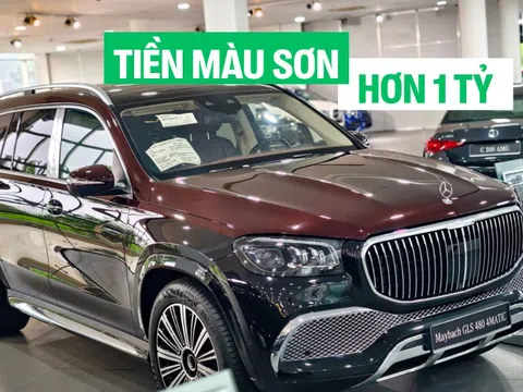 Cận cảnh Mercedes-Maybach GLS 480 hiếm ở đại lý: Riêng tiền chọn màu sơn thừa mua Mazda CX-5 bản cao nhất
