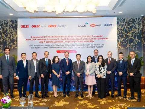 HSBC thu xếp thành công giao dịch bảo lãnh khoản vay không ràng buộc 79 triệu USD cho GELEX