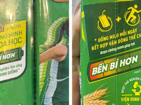 Chuyển hồ sơ vụ quảng cáo sữa lúa mạch Nestlé Milo cho công an