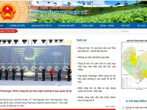Tiêu chí đánh giá Cổng thông tin điện tử, Trang thông tin điện tử của cơ quan nhà nước năm 2025