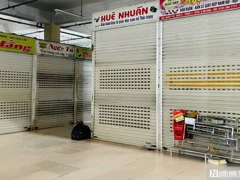 Hé lộ nguyên nhân khiến hàng loạt ki ốt chợ lớn nhất Nghệ An bất ngờ đóng cửa