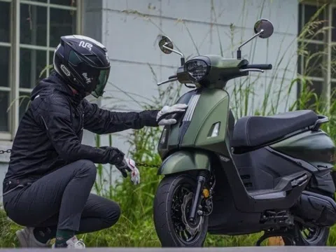 Mẫu xe máy đẹp chuẩn phong cách châu Âu như Vespa, sửa chữa rẻ như Honda: Giá bán hứa hẹn hút khách