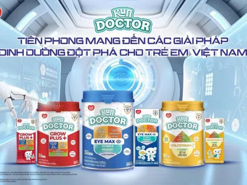 LOF 'bắt tay' đối tác New Zealand phát triển sản phẩm sữa công thức Kun Doctor