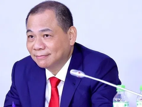 Tỷ phú Phạm Nhật Vượng giàu thêm 68 nghìn tỷ trong tháng 5, tổng tài sản ngang ngửa vốn hoá BIDV và bằng 12 người tiếp theo cộng lại