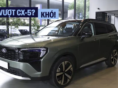 ‘Ford Territory mới dù làm tốt đến đâu cũng khó lấy ngôi vương của Mazda CX-5’