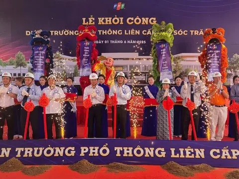 Tập đoàn FPT khởi công xây trường tại Sóc Trăng, bắt đầu đào thế hệ "kỹ sư 57"