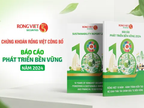 Chứng khoán Rồng Việt công bố báo cáo riêng về phát triển bền vững