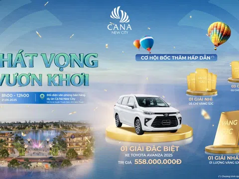 Mua nhà nhận ưu đãi kép tại Cà Ná New City