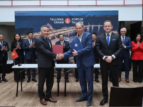 "Gã khổng lồ" ngành hàng hải Việt Nam "bắt tay" cảng biển lớn nhất Estonia