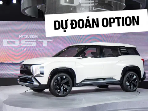 Xem thực tế Mitsubishi DST Concept ngoài đời thực: Hàng 3 cực rộng, có ADAS, nhiều điểm giống Xforce đang bán chạy
