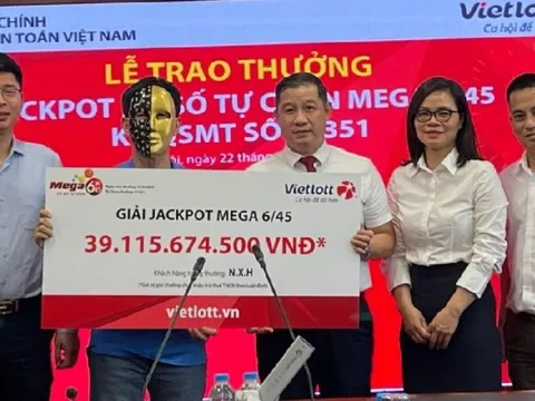 Người đàn ông U80 trúng độc đắc Vietlott hơn 39 tỷ đồng nhờ ‘thú vui lành mạnh của tuổi già’